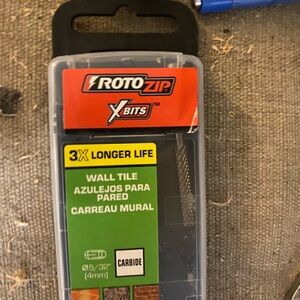 XBits Wall Tile Cutting Bit - Black